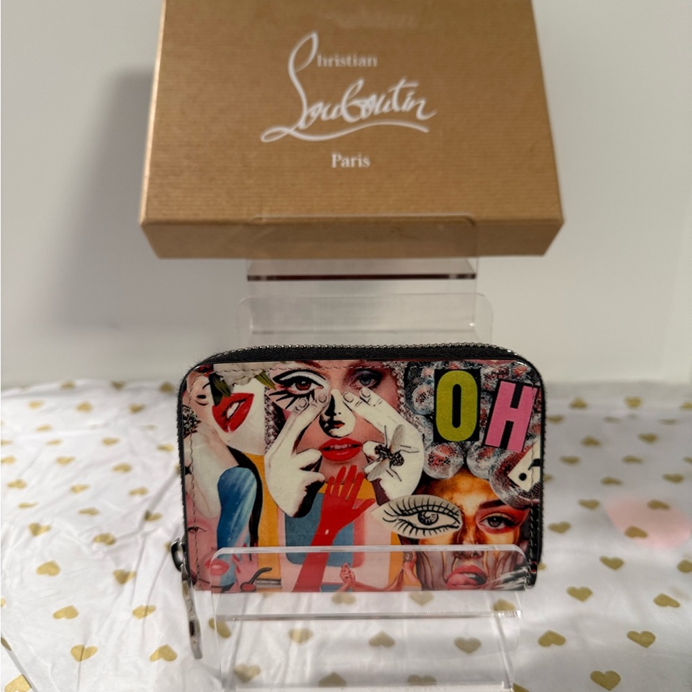 Christian Louboutin Multicolor Graphic Women's Wallet
